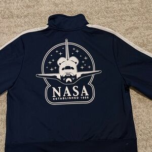 NASA Navy Track Jacket
